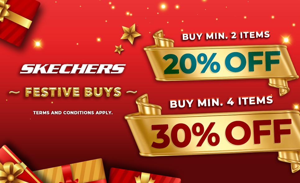 [Skechers] ‘Tis the season for comfy steps